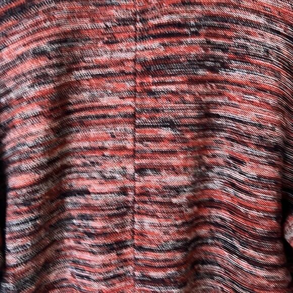 J. Jill Pure Jill Campari Marled V-Neck Pullover Sweater - Picture 7 of 7